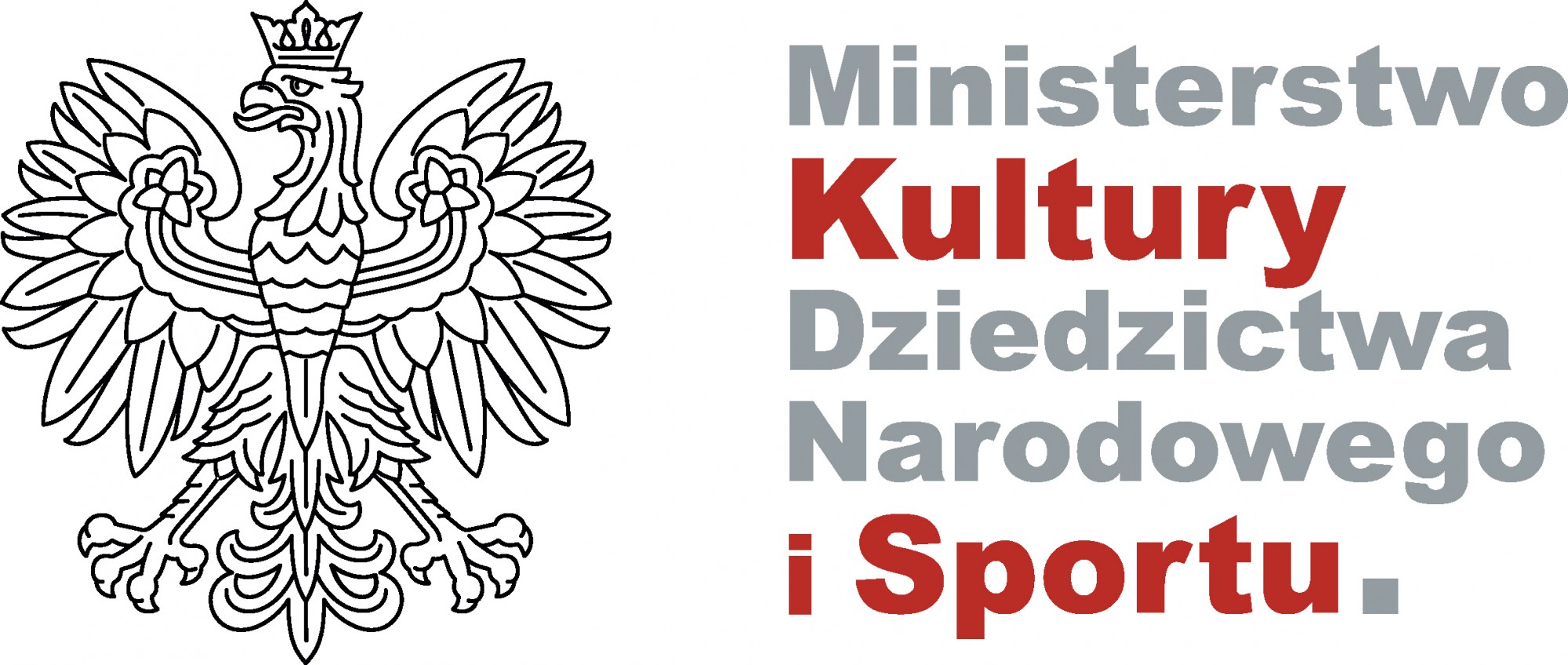 logotyp Ministerstwa Kultury, Dziedzictw Narodowego i Sportu